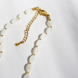 Fritillaria pearl necklace