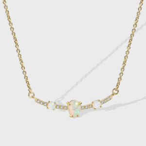Line Opal Necklace