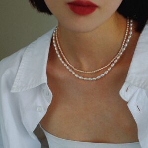 Beads Pearl Layer Necklace