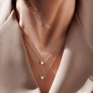 Solitary Layer Necklace