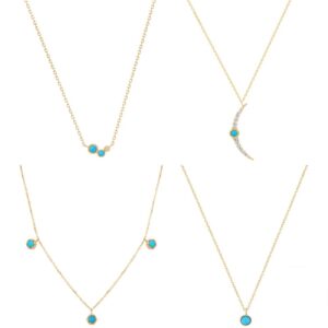 Synthetic Turquoise Necklace