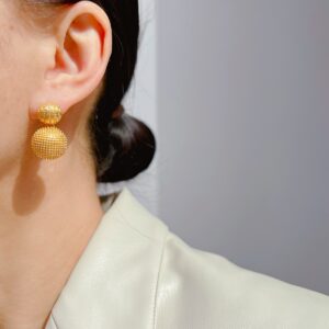 Stain Ball Earrings