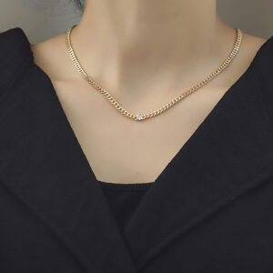 Shinning Curb Chain Necklace