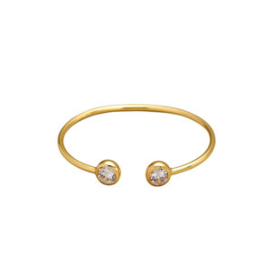 Diamond Inlaid Open Bracelet