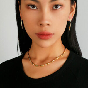 Salix Leaf Layer Necklace