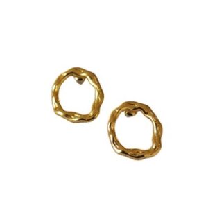 Irregular Round Earrings