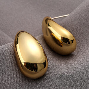 Drop Metal Earrings