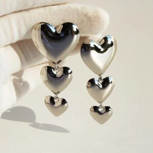 Layer Heart Earrings