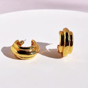 Chic Metal Earrings