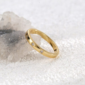 Bazel CZ Elegant Ring