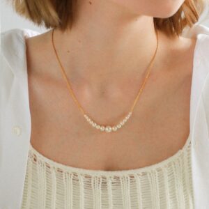 Smile Pearl Necklace
