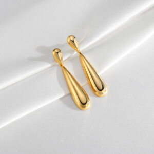 Long drop earrings