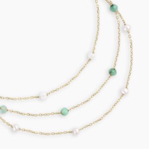 Birth Stone Round Solitaire Necklace