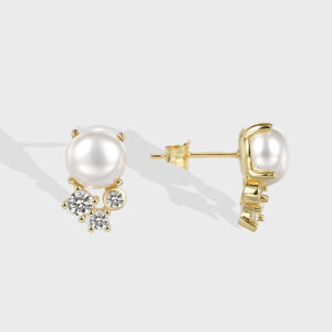 Dozen Pearl Earrings