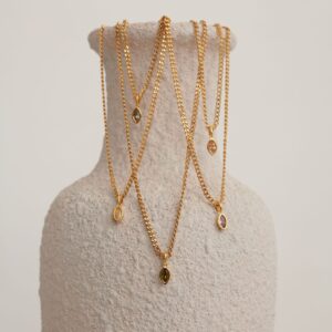 Chic Marquise Necklace