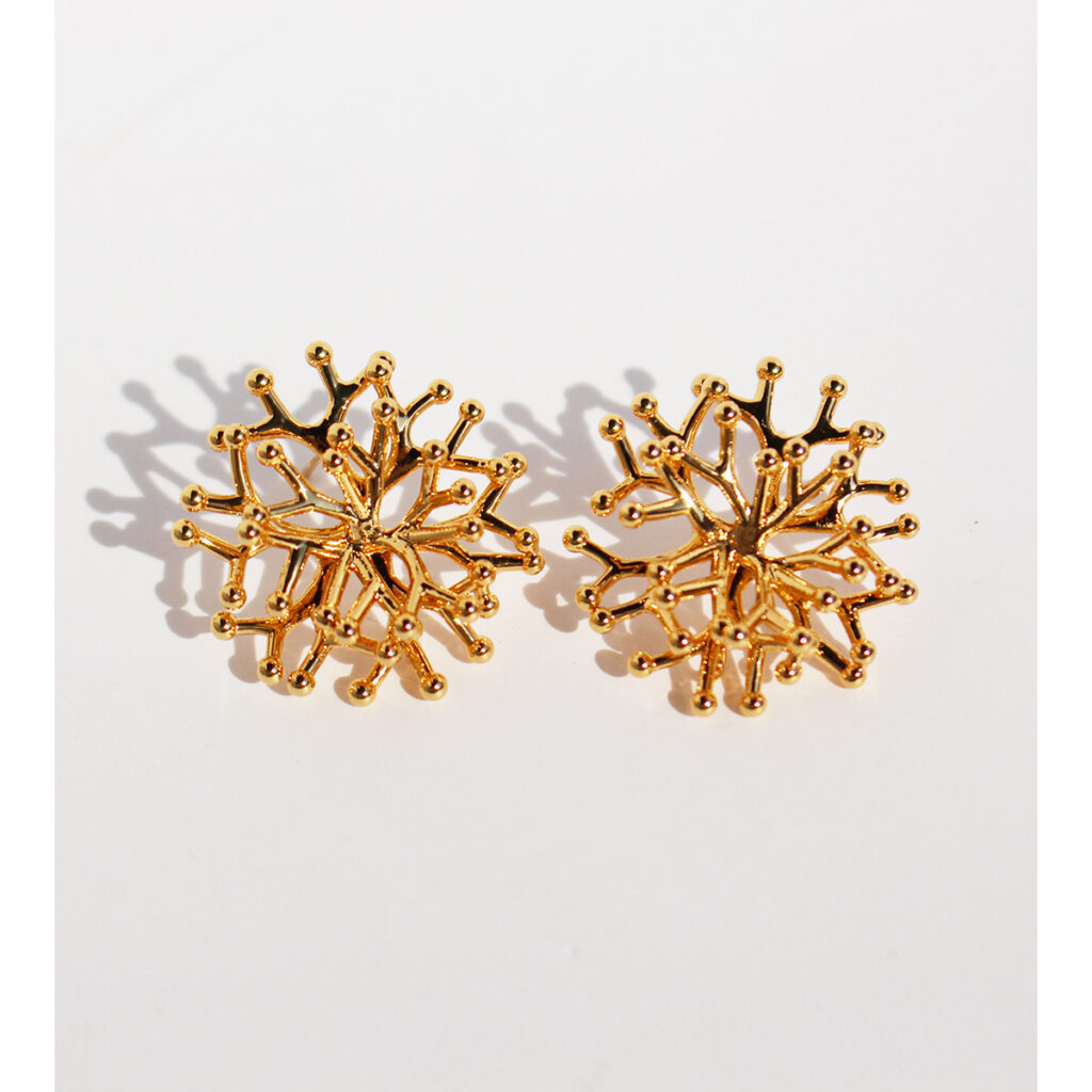 Coral Earrings