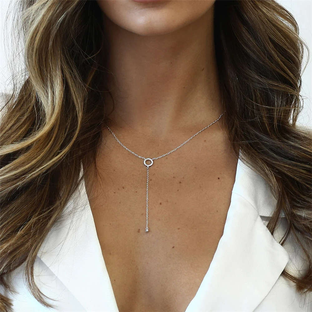 Round Y-Necklace