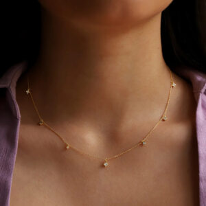Star CZ Necklace