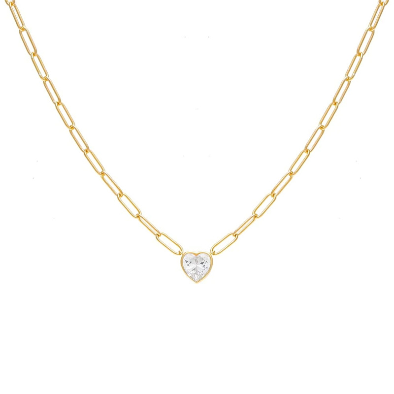 Heart Chain Necklace
