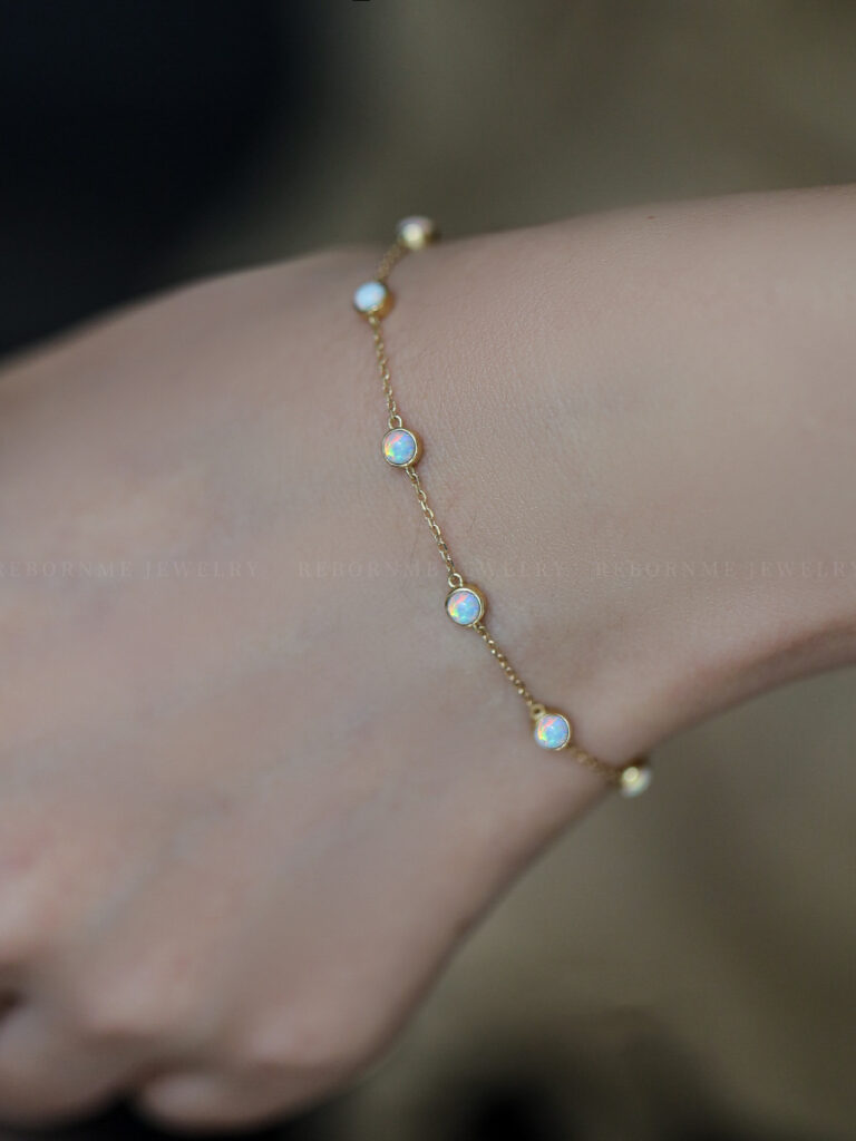 Seven Opal Bracelet