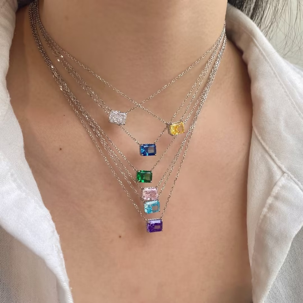 Elegant Ice Cut Necklace