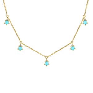 Synthetic Turquoise Necklace