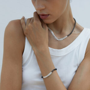 Black Onyx Chain Necklace